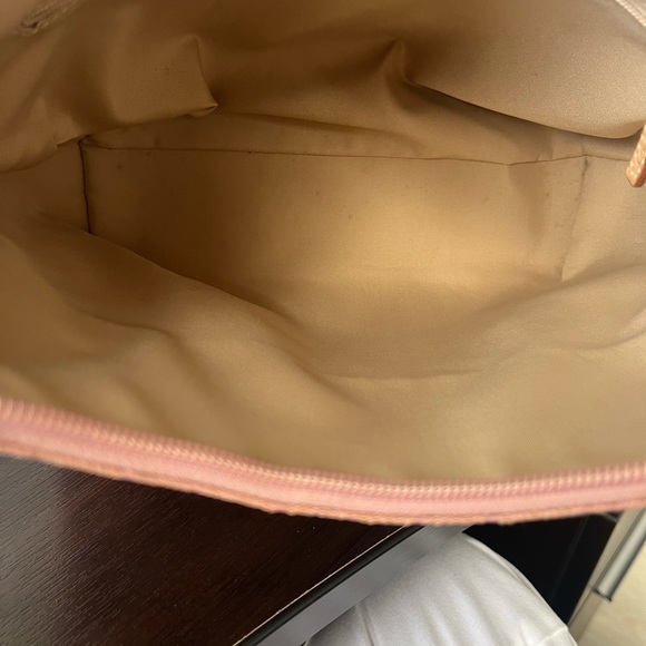 Authentic GUCCI Shoulder HandBag Purse GG Canvas Leather Pink - Picture 13 of 15